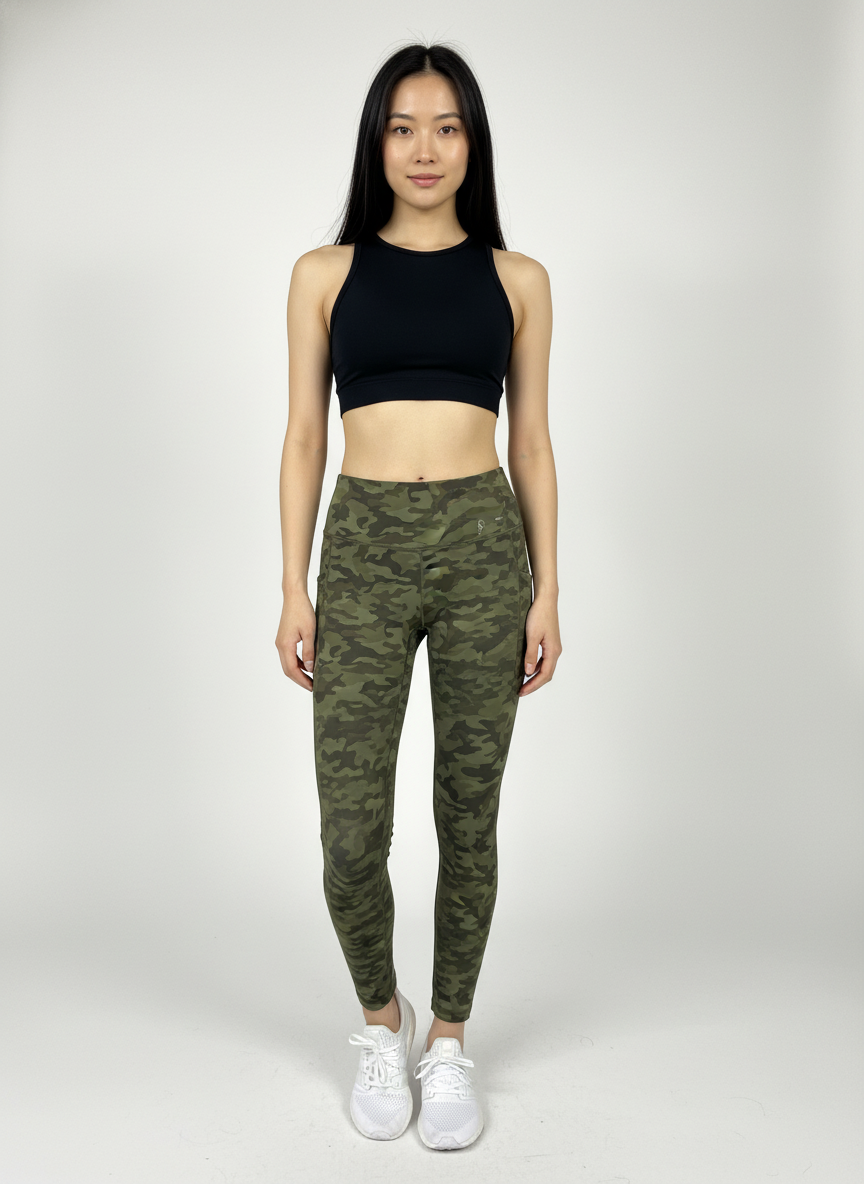 Quần legging ngụy trang