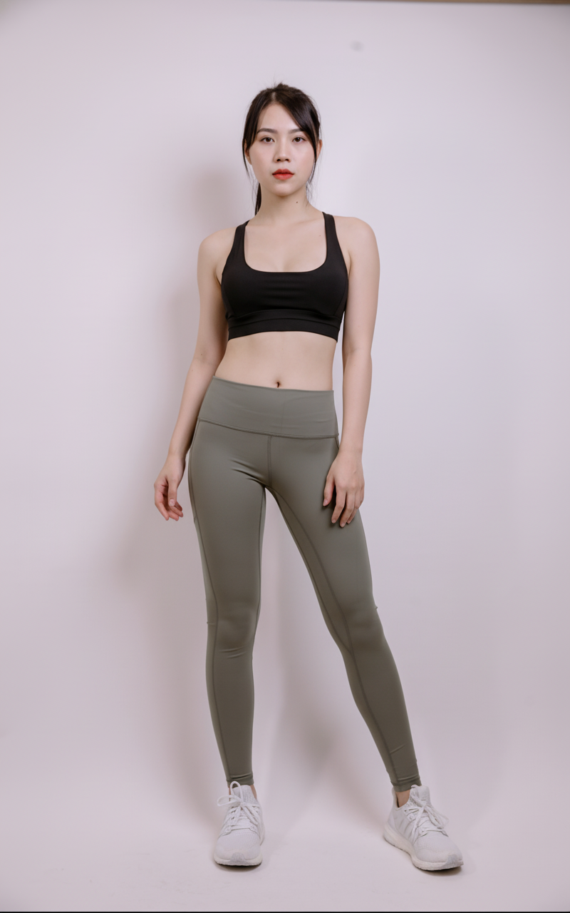 Quần legging trơn