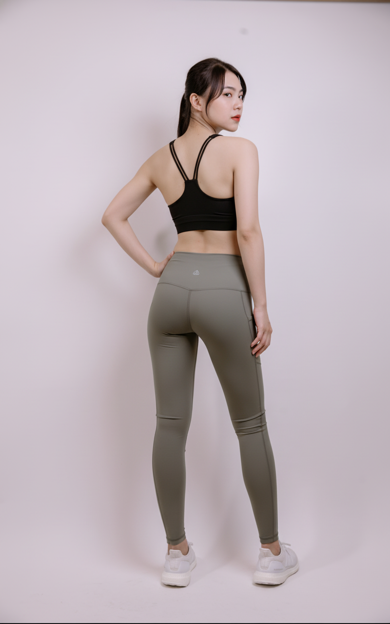 Quần legging trơn